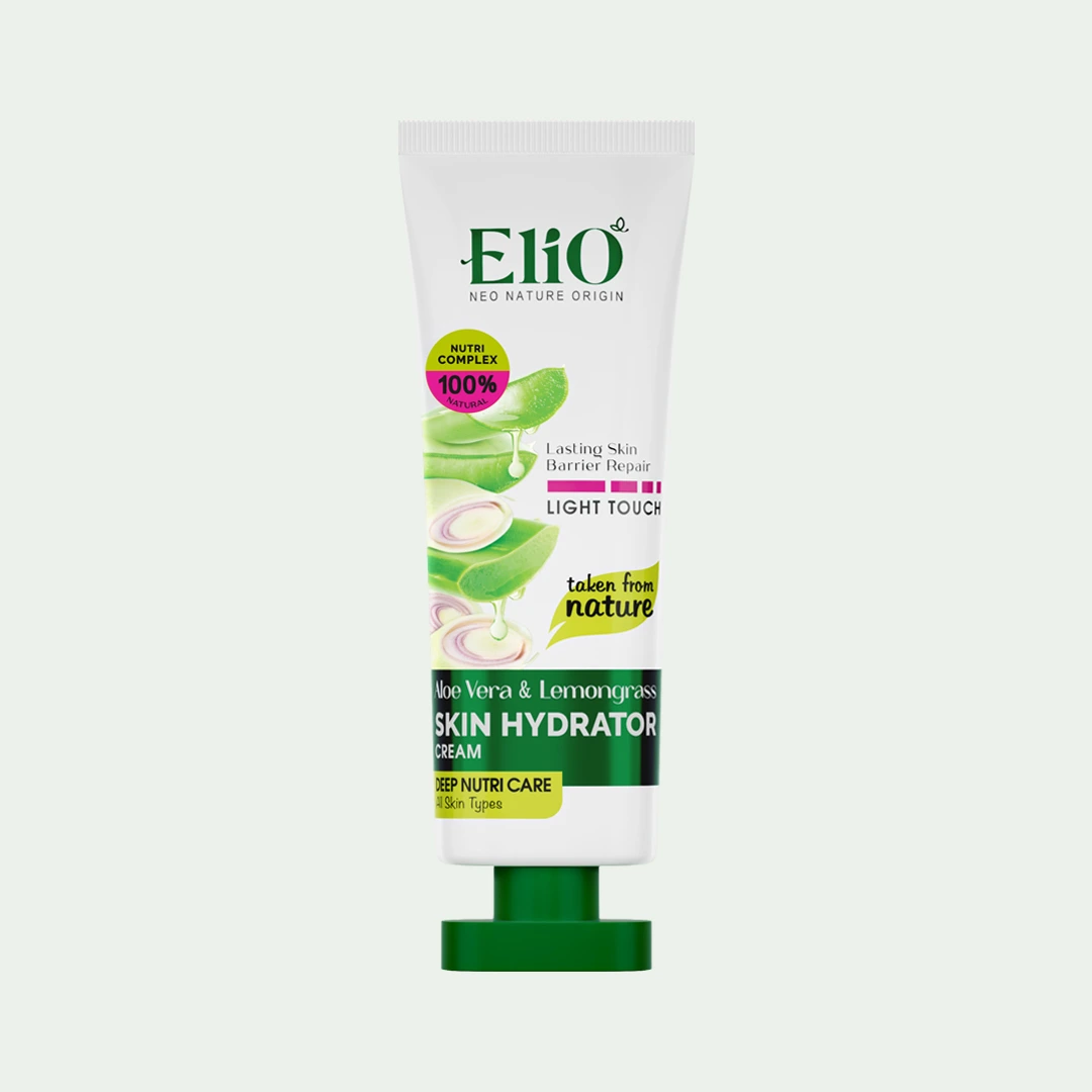 Elio aloe vera and lemongrass skin hydrator cream