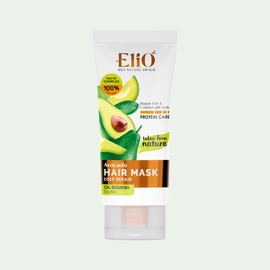 Elio avocado hair mask