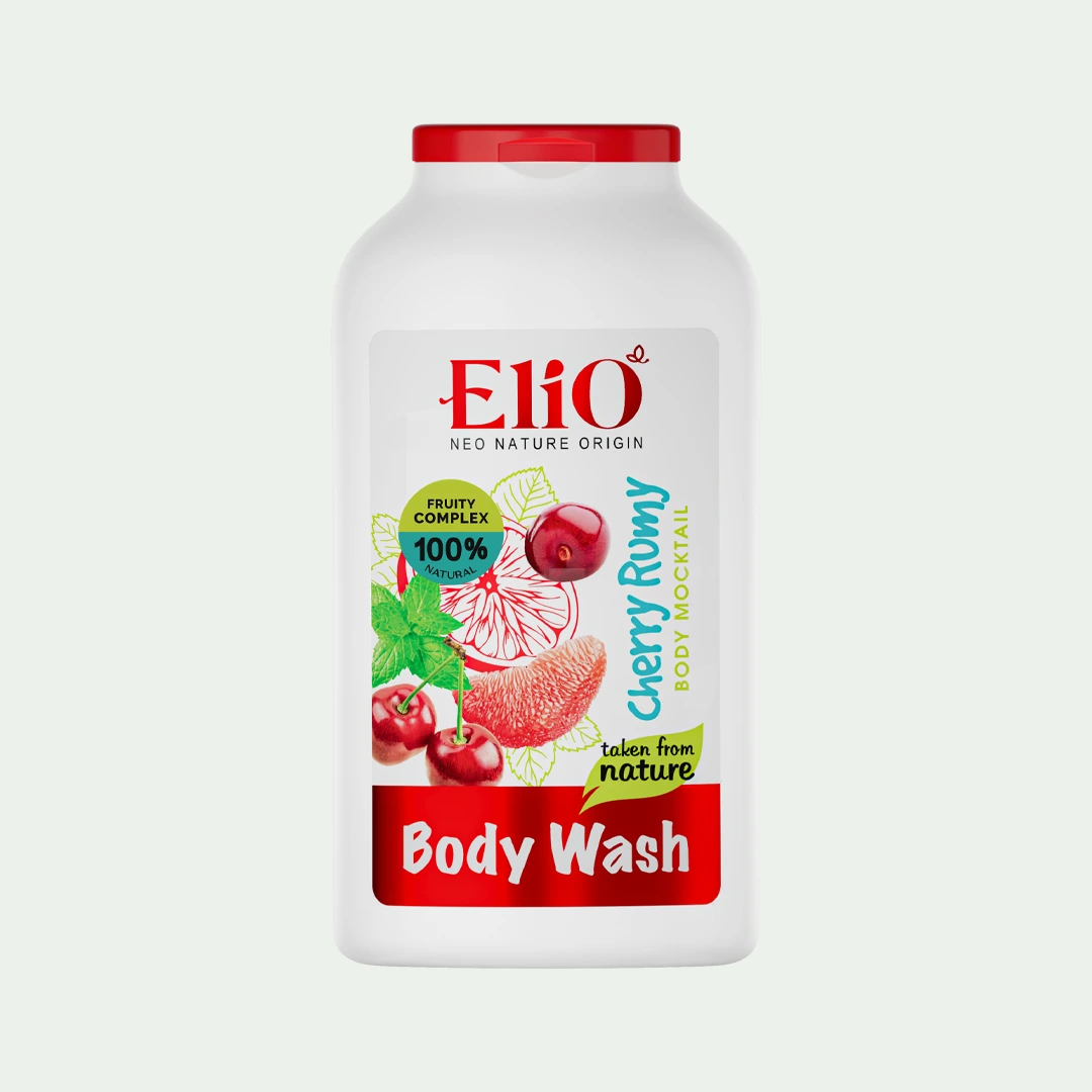 Elio cherry rummy body wash