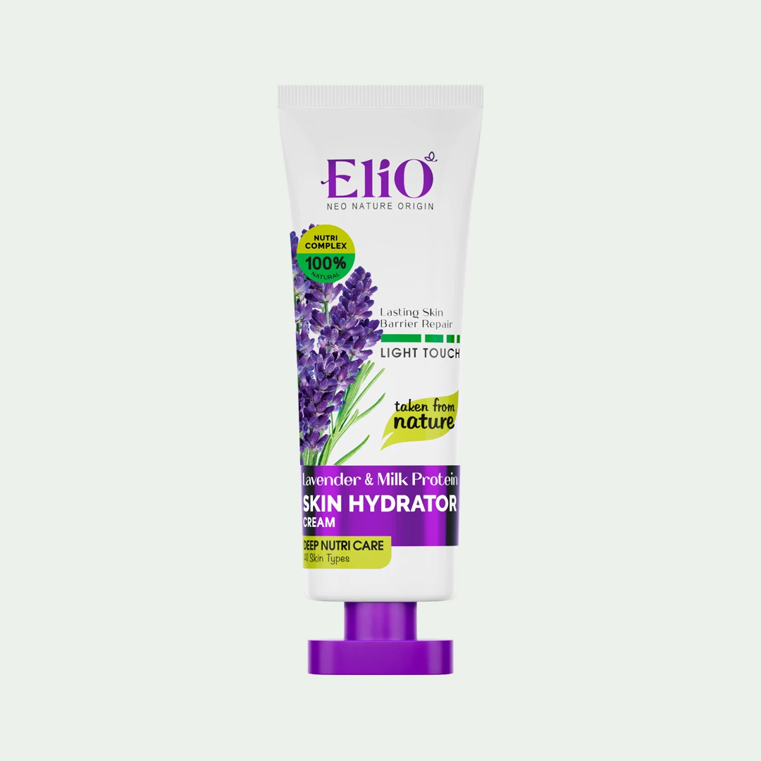 Elio lavender and milk skin hydrator cream