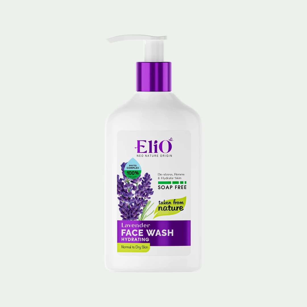 Elio lavender hydrating face wash