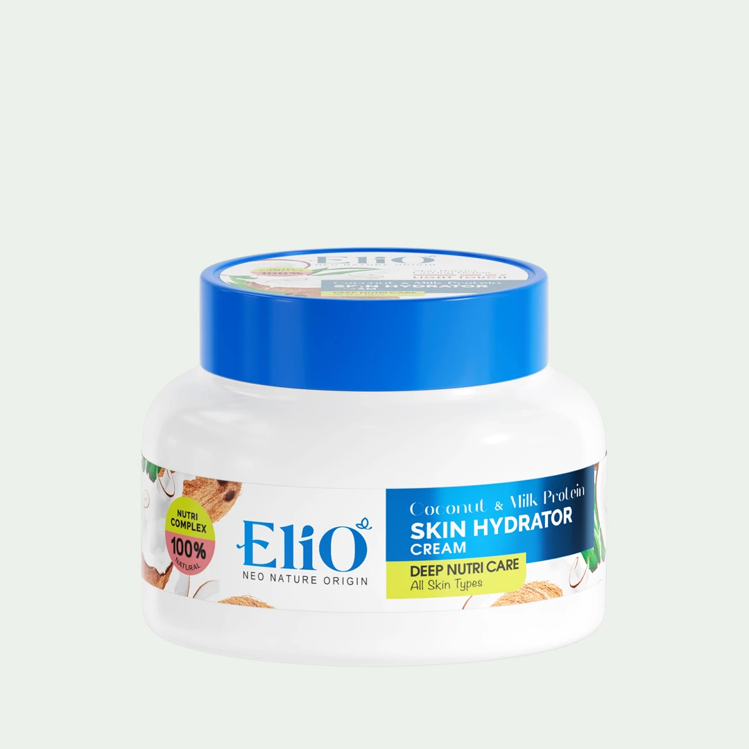 Elio coconut and milk skin hydrator jar cream