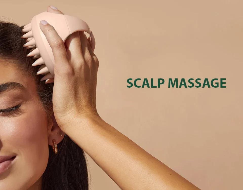 فواید ماساژ کف سر برای رشد مو